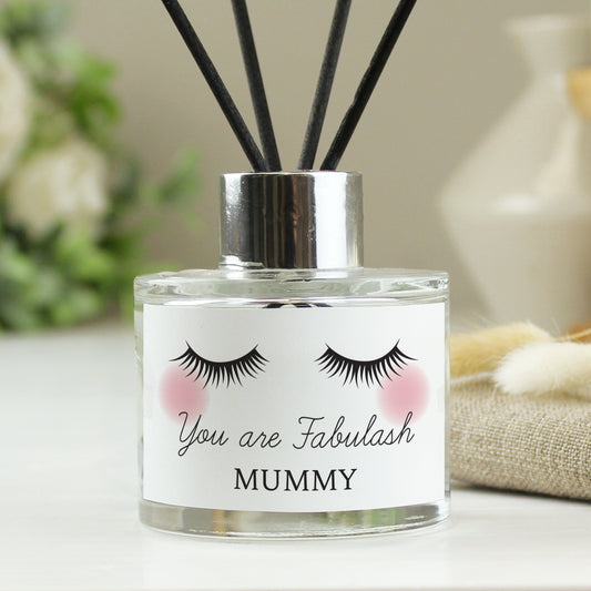 Personalised Eyelashes Reed Diffuser - MK&JD Gifts