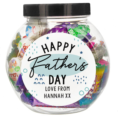 Personalised Father's Day Sweet Jar - MK&JD Gifts