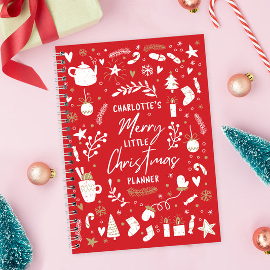 Personalised Christmas A5 Planner - MK&JD Gifts