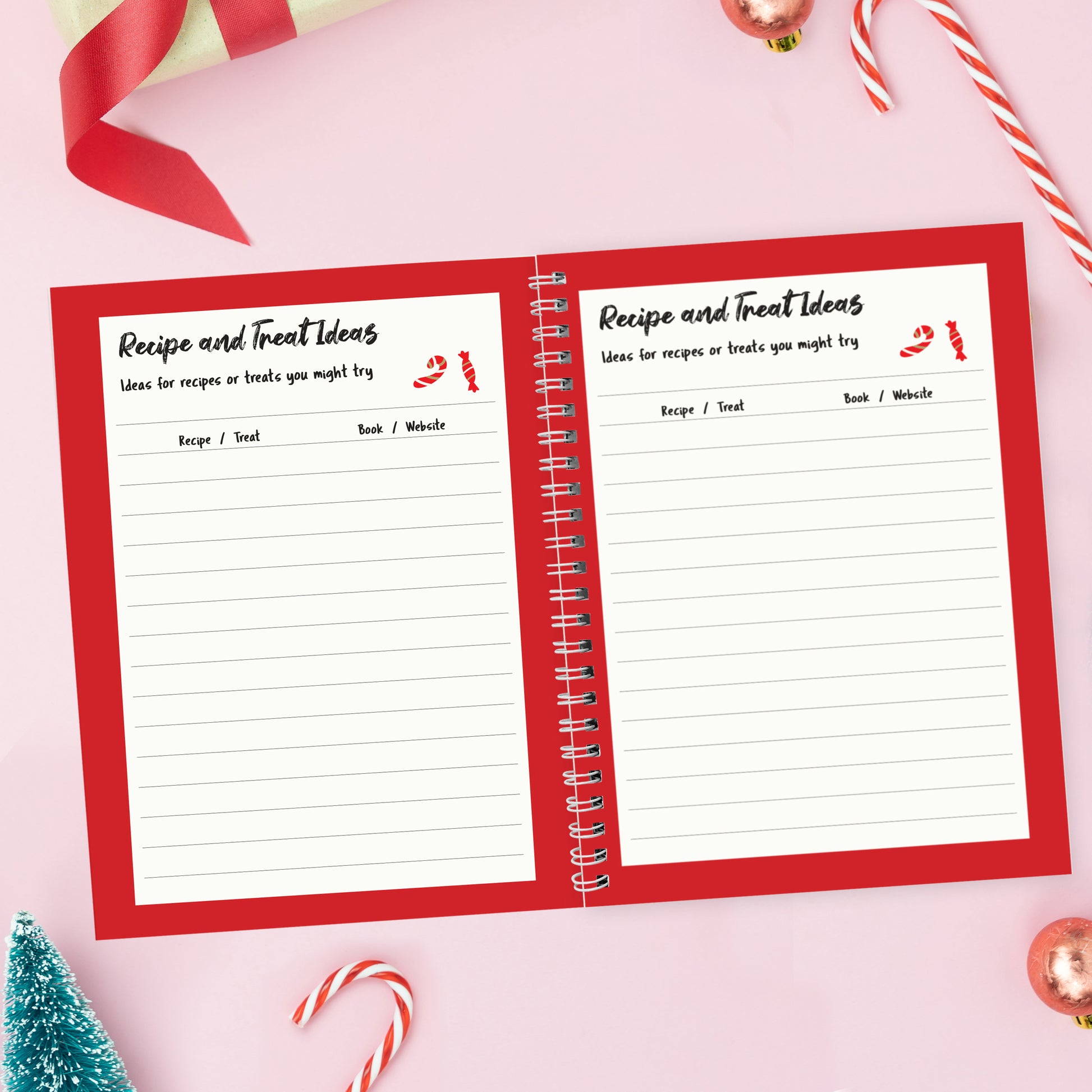 Personalised Christmas A5 Planner - MK&JD Gifts