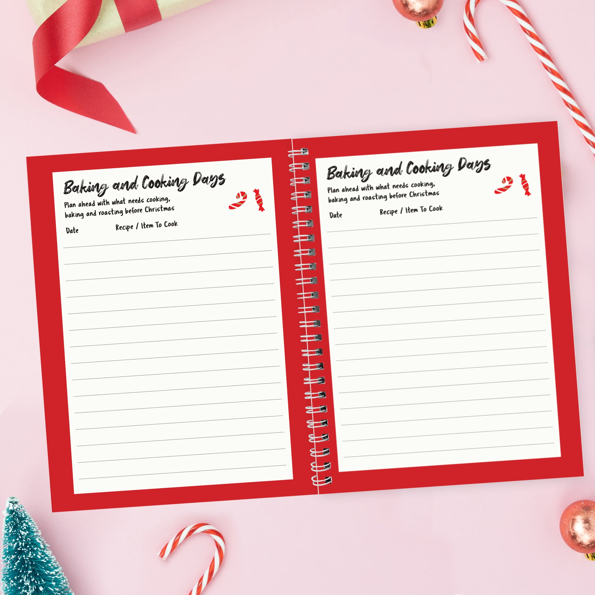 Personalised Christmas A5 Planner - MK&JD Gifts