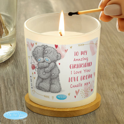 Personalised Me To You Love Forever Scented Jar Candle - MK&JD Gifts