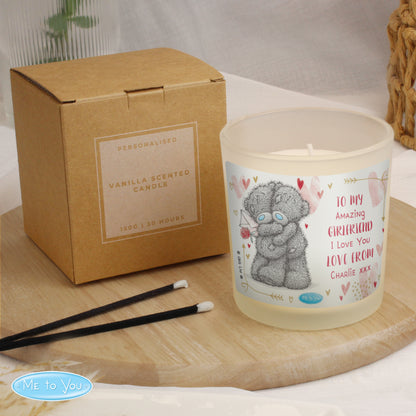 Personalised Me To You Love Forever Scented Jar Candle - MK&JD Gifts