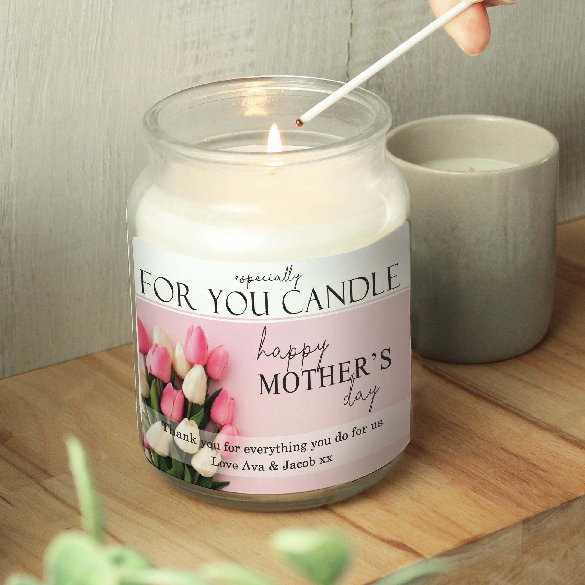 Personalised Especially For You Mothers Day Large Scented Jar Candle - MK&JD Gifts
