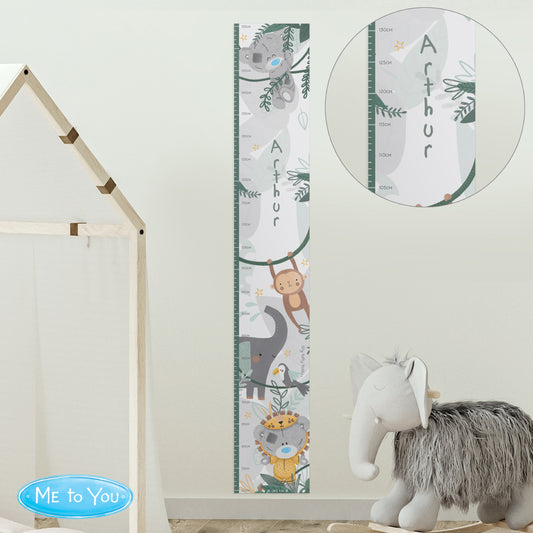 Personalised Tiny Tatty Teddy Wild One Height Chart - MK&JD Gifts