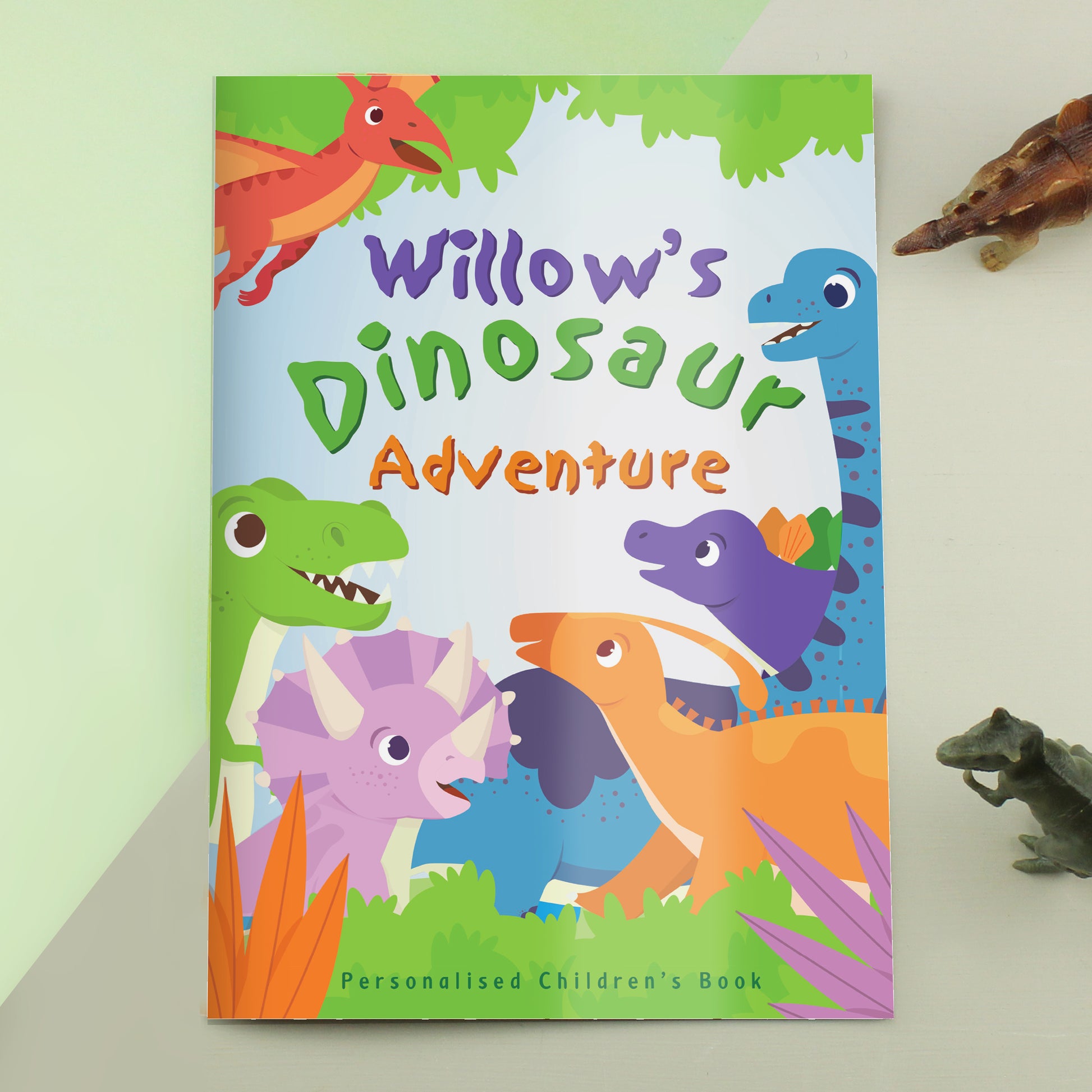 Personalised Dinosaur Adventure Story Book - MK&JD Gifts