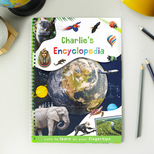 Personalised Childrens Encyclopeadia - MK&JD Gifts