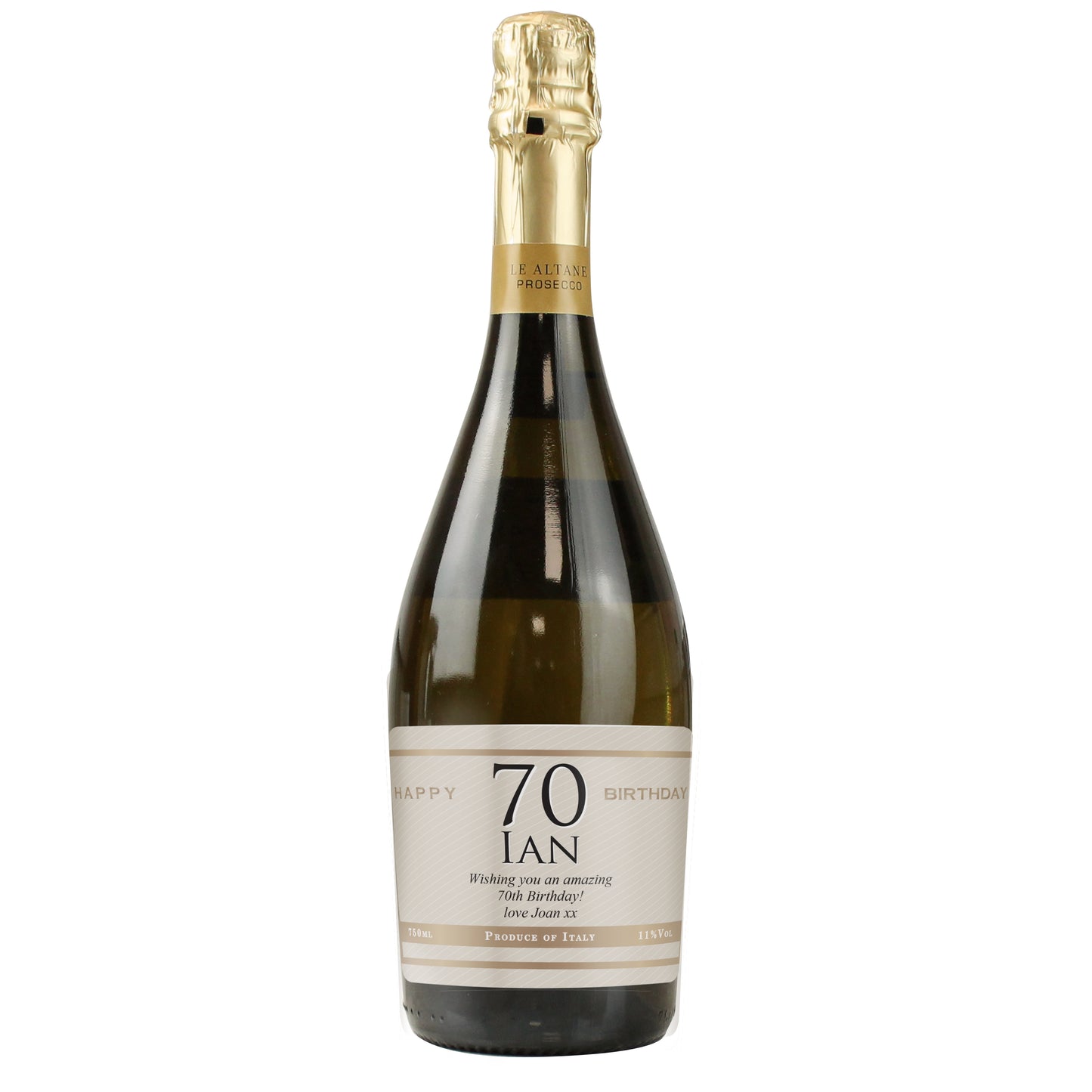 Personalised Big Age Birthday Prosecco - MK&JD Gifts