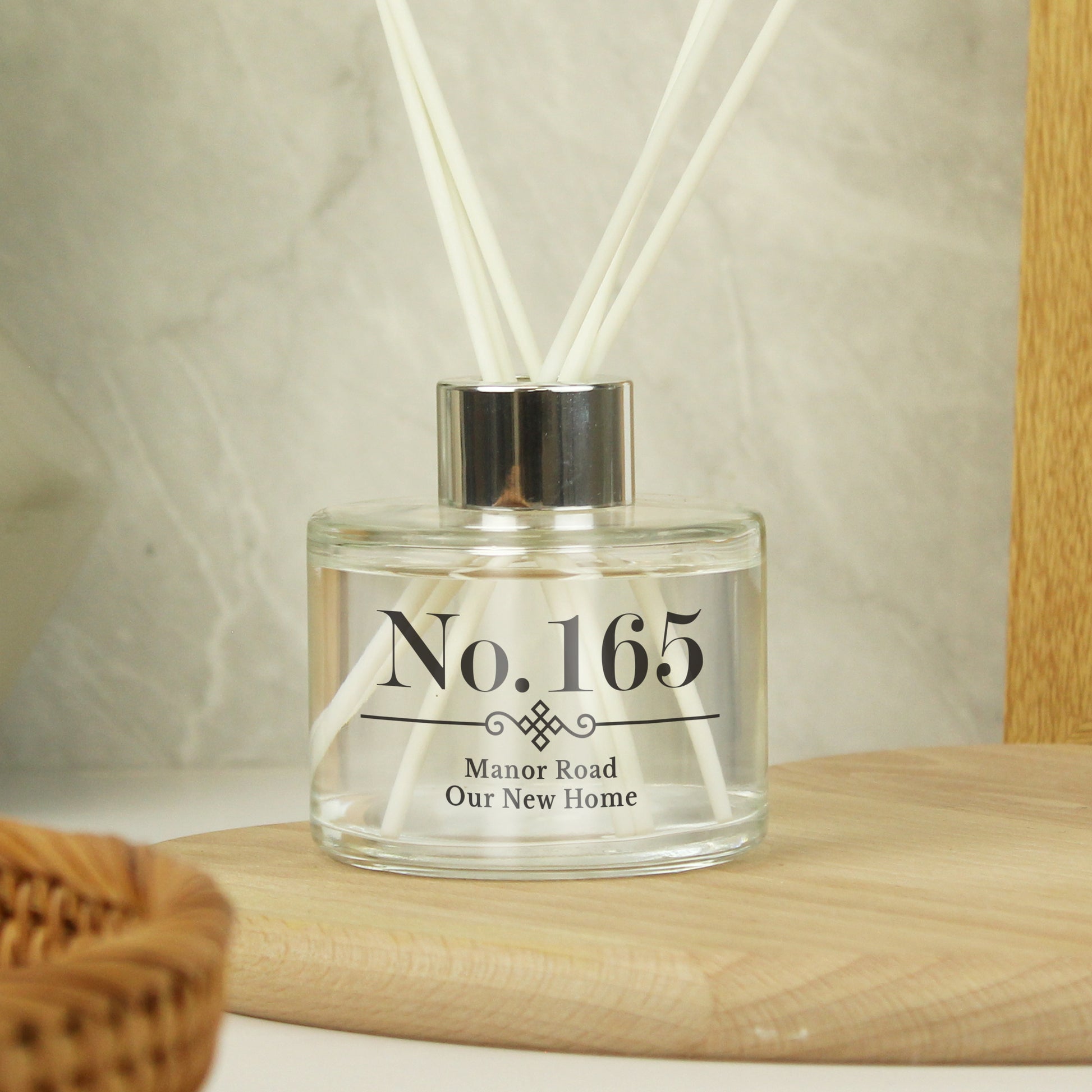 Personalised Elegant Diamond Reed Diffuser - MK&JD Gifts