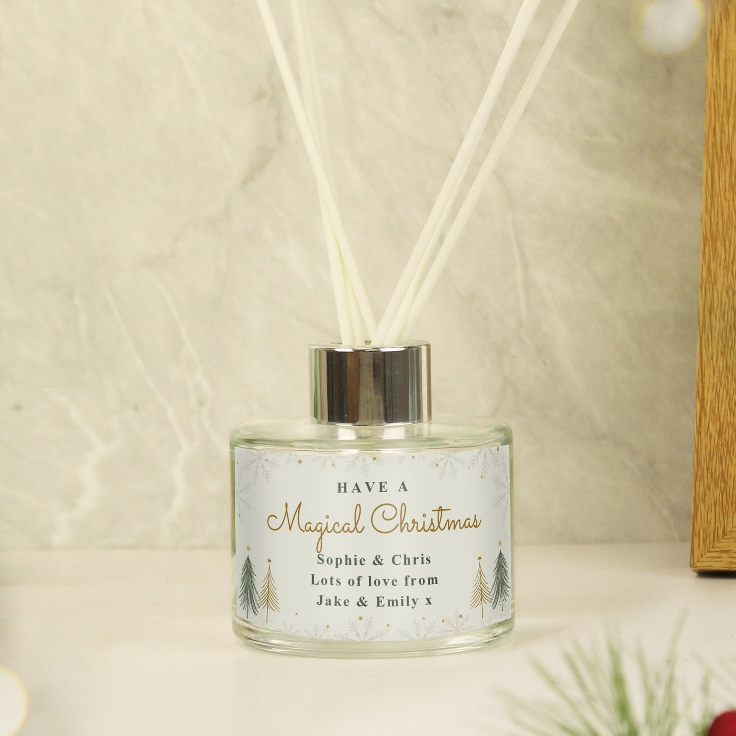 Personalised Christmas Tree Diffuser - MK&JD Gifts