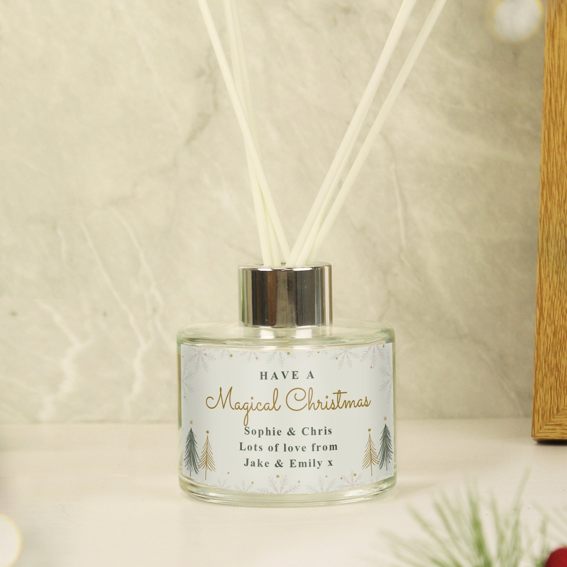Personalised Christmas Tree Diffuser - MK&JD Gifts