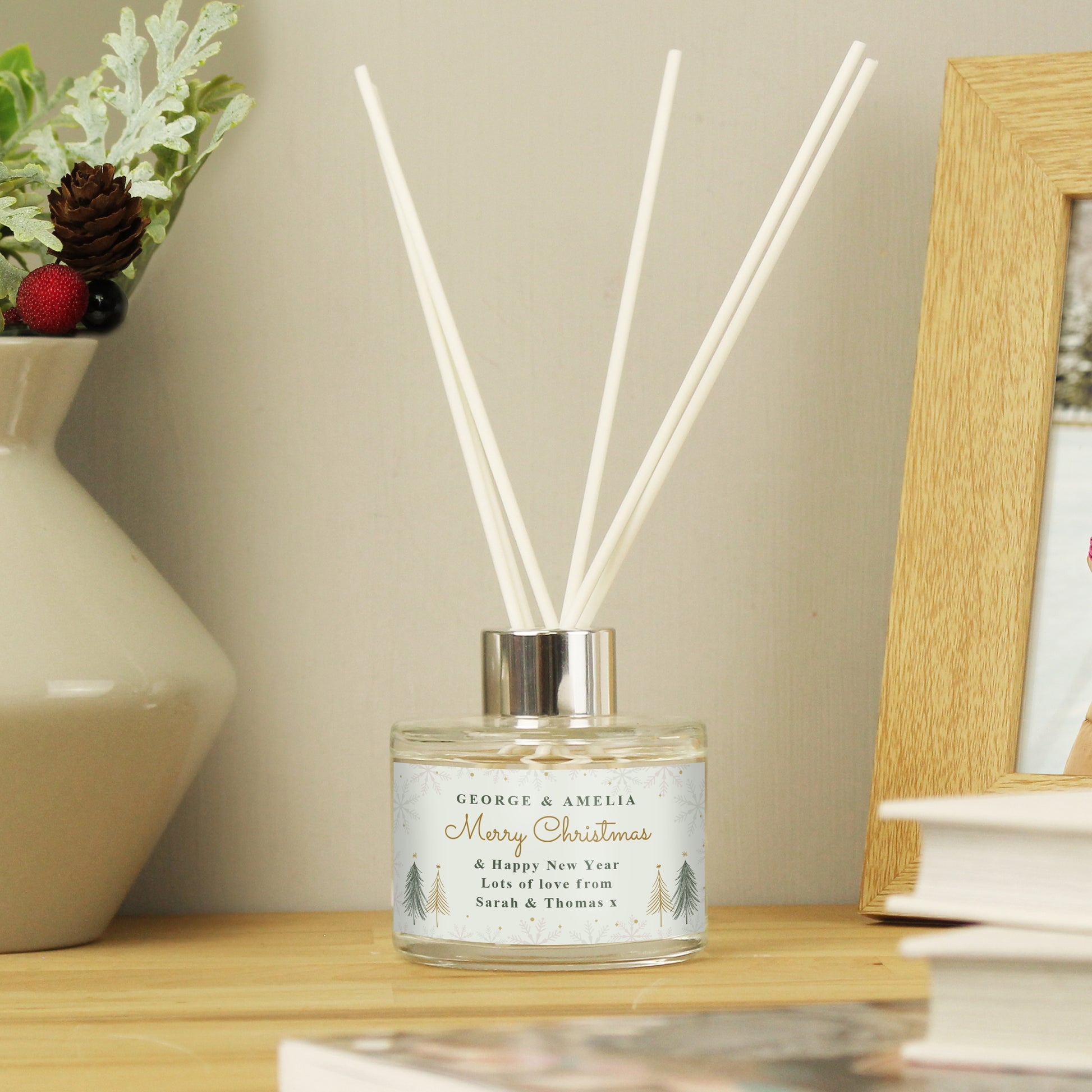 Personalised Christmas Tree Diffuser - MK&JD Gifts