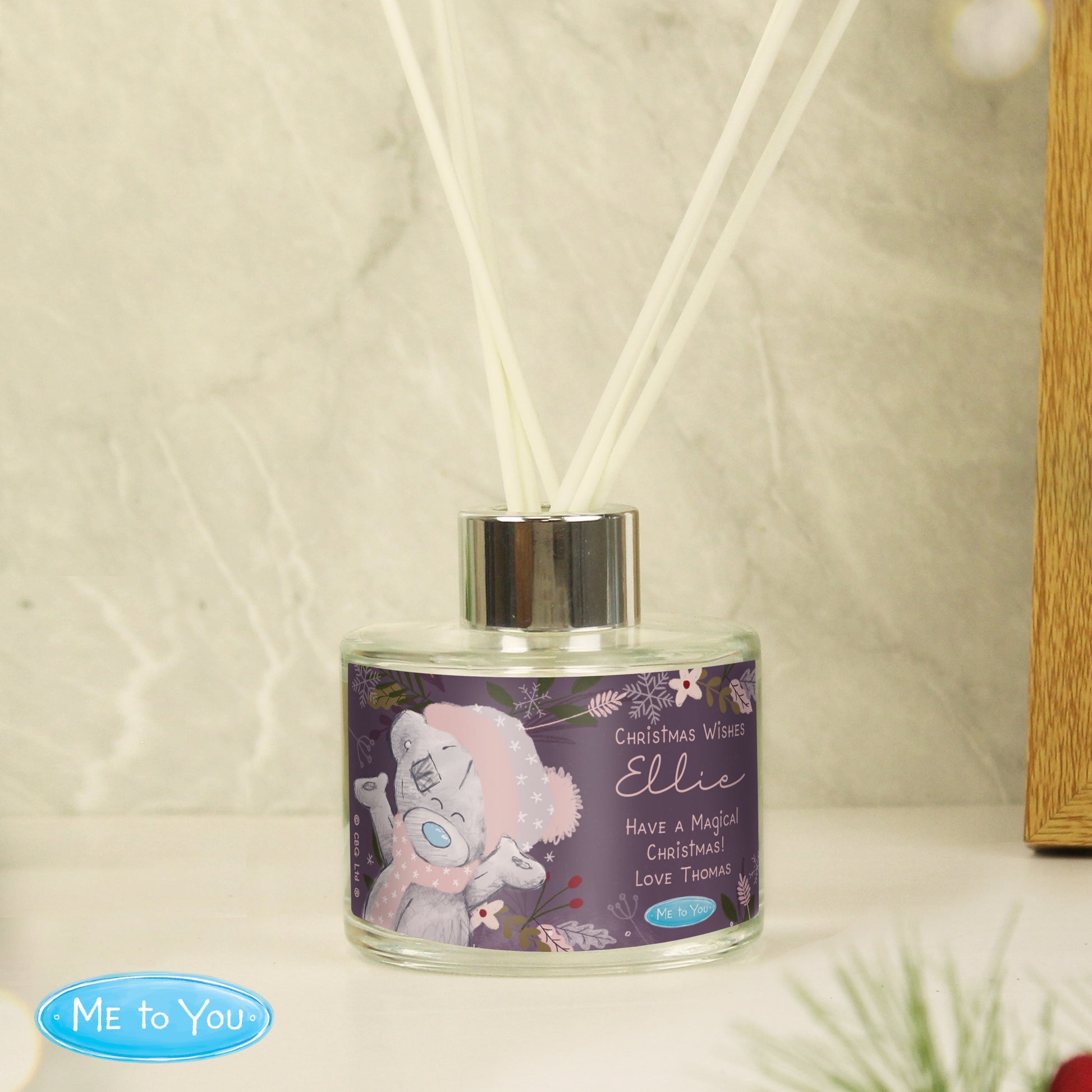 Personalised Me to You Cosy Winter Diffuser - MK&JD Gifts