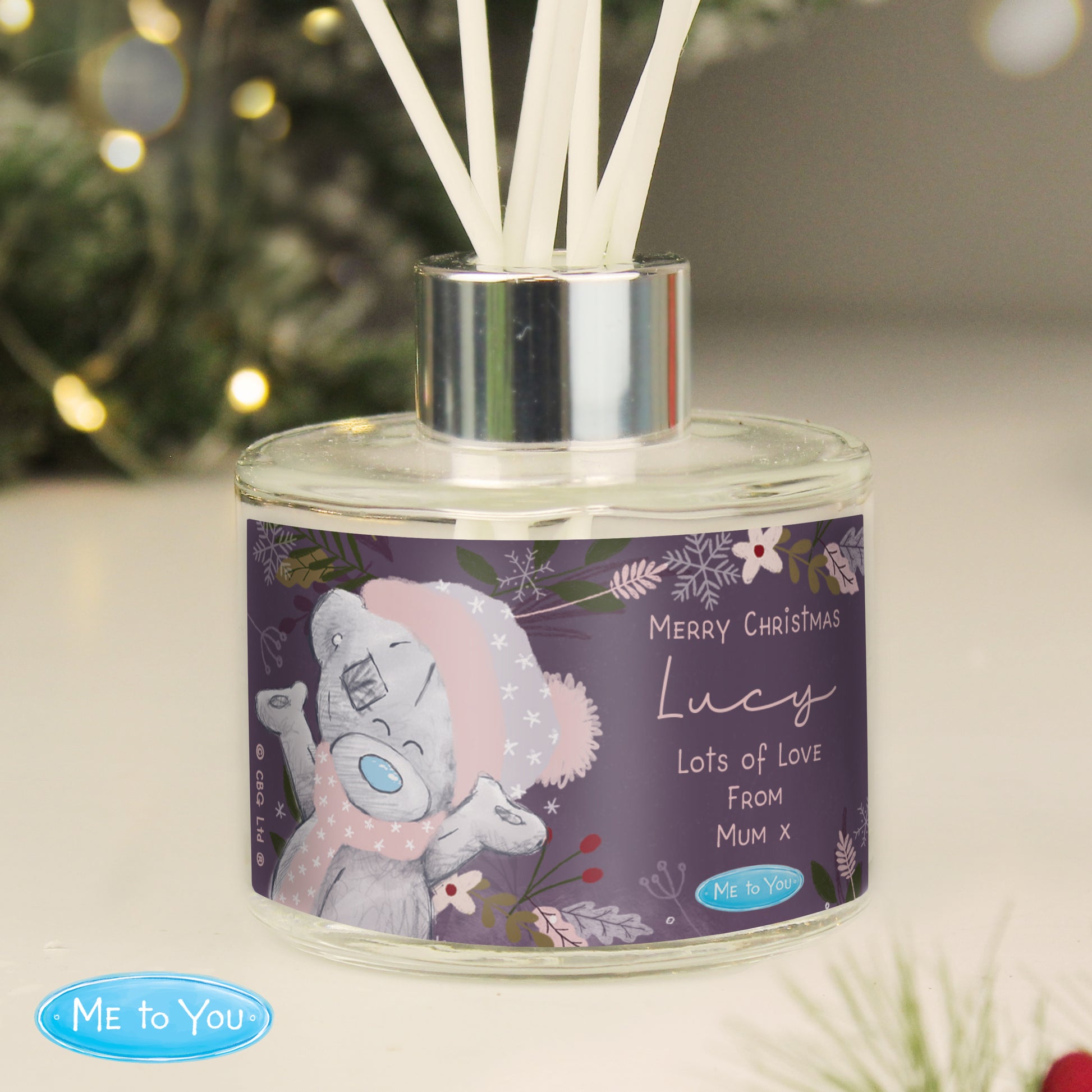 Personalised Me to You Cosy Winter Diffuser - MK&JD Gifts