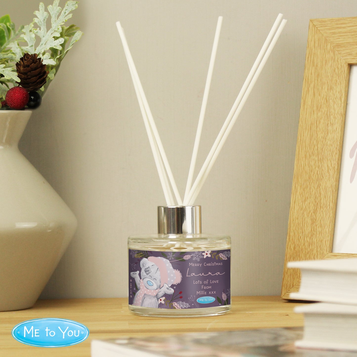 Personalised Me to You Cosy Winter Diffuser - MK&JD Gifts
