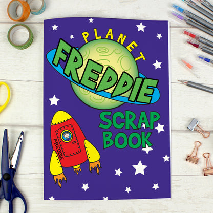 Personalised Space - A4 Scrapbook - MK&JD Gifts