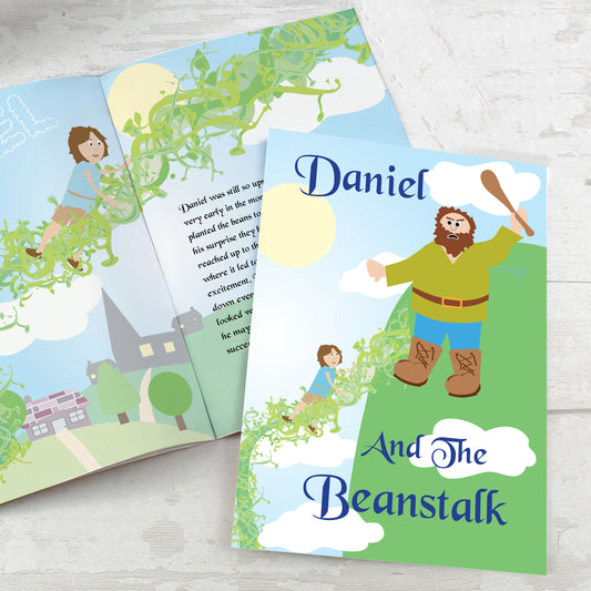 Personalised Jack and the Beanstalk Story Book - MK&JD Gifts