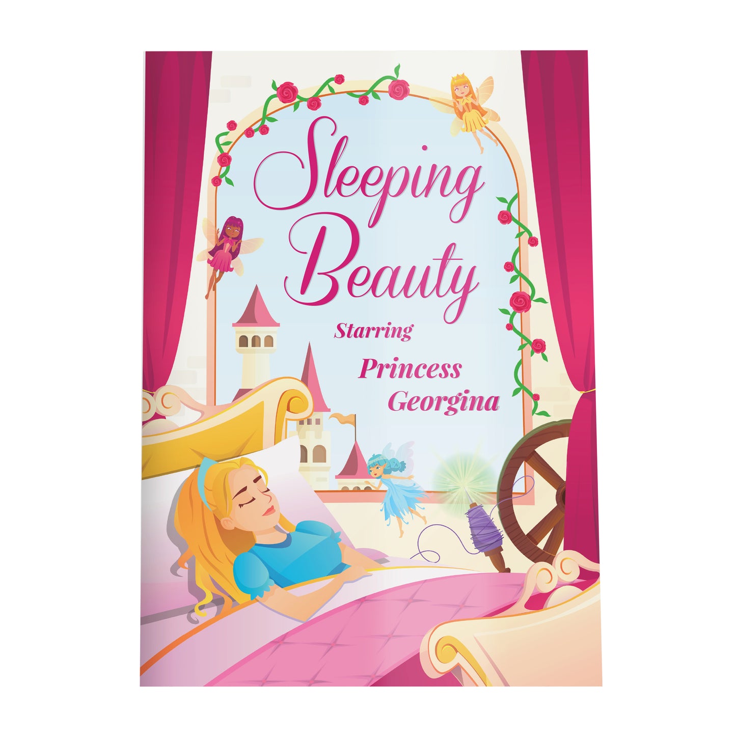 Personalised Sleeping Beauty Story Book - MK&JD Gifts