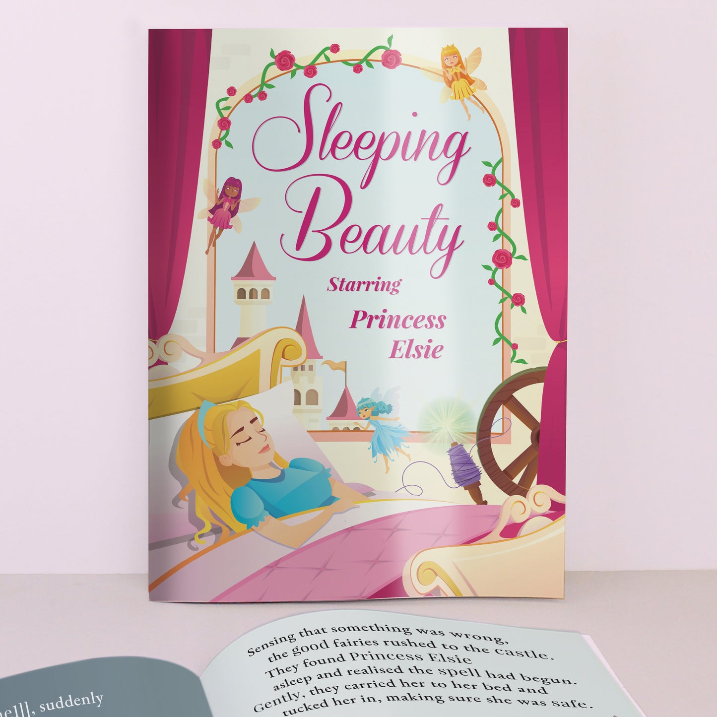 Personalised Sleeping Beauty Story Book - MK&JD Gifts