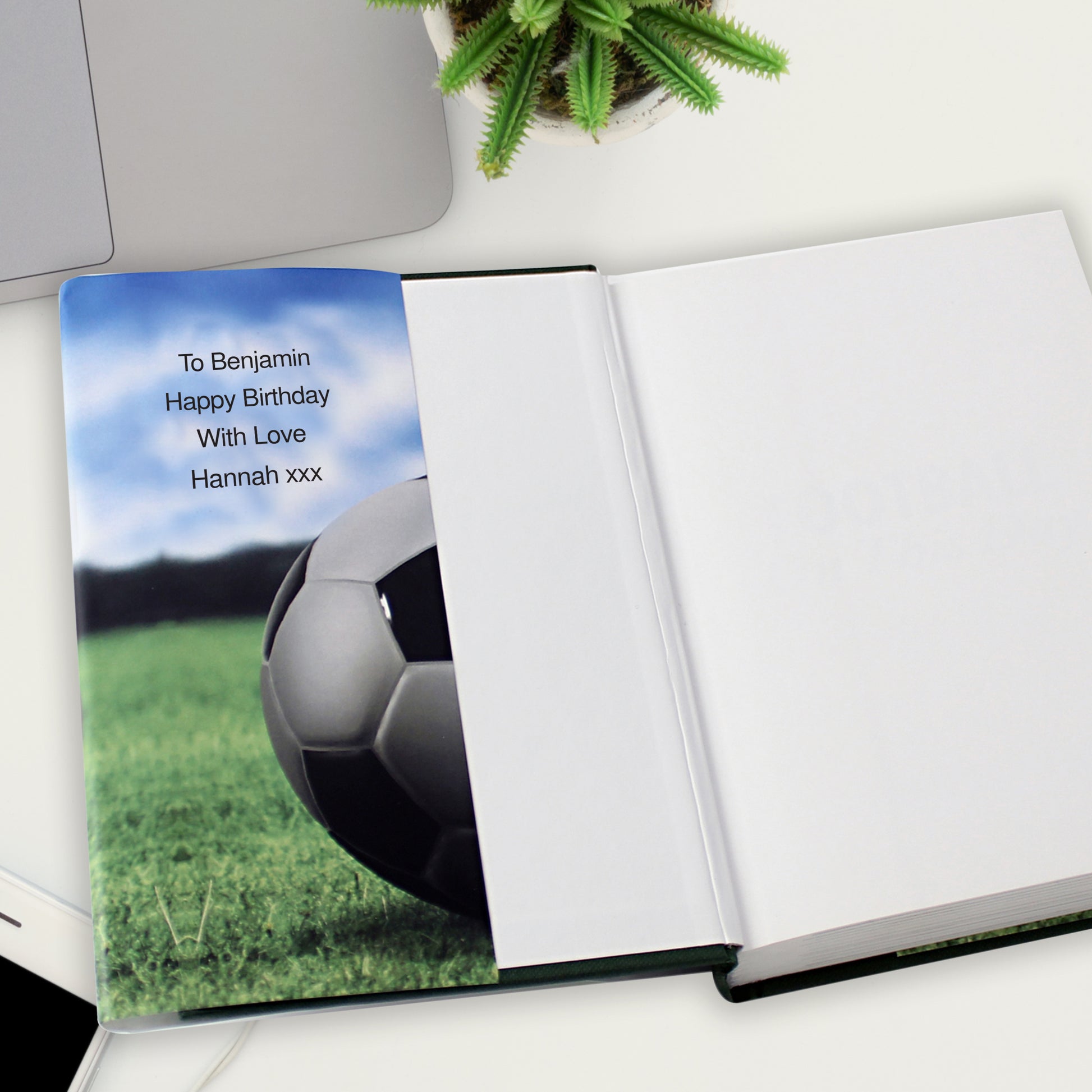 Personalised Football On This Day Book - MK&JD Gifts