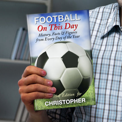 Personalised Football On This Day Book - MK&JD Gifts