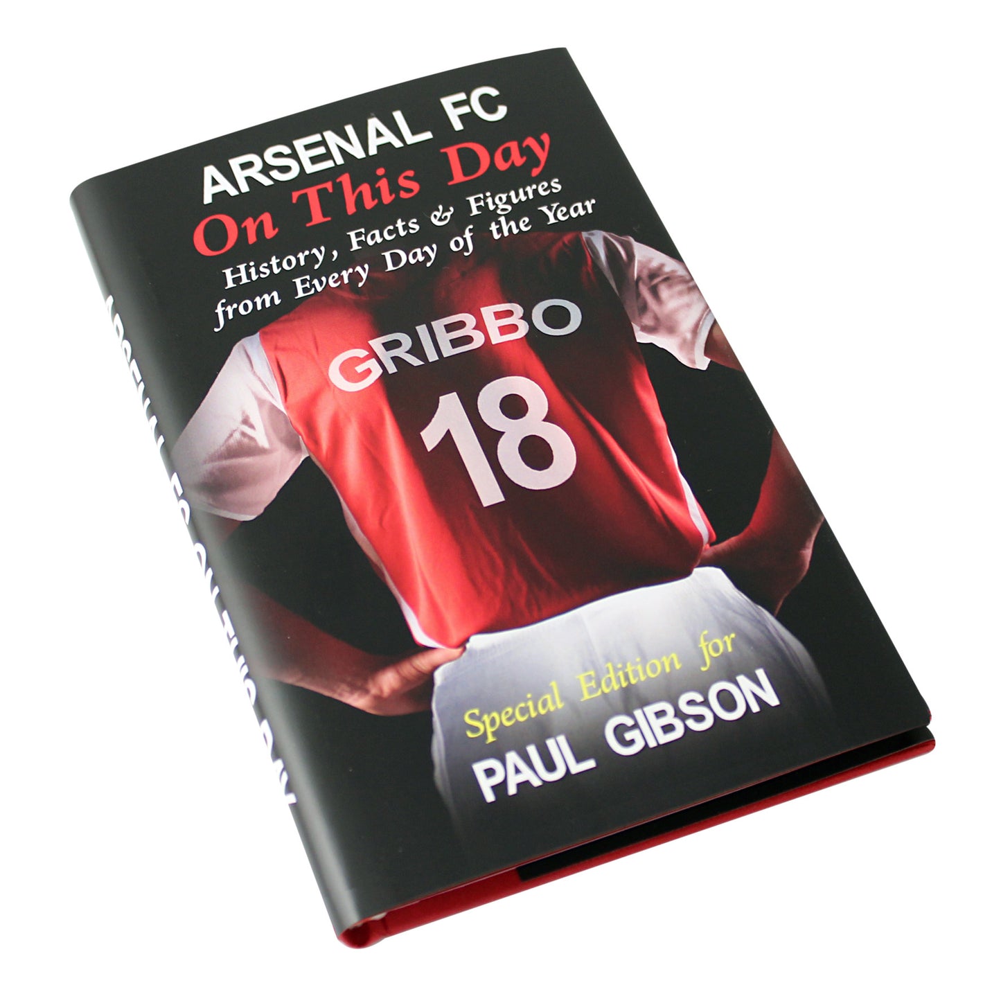 Personalised Arsenal On This Day Book - MK&JD Gifts