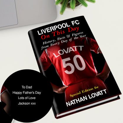 Personalised Liverpool On This Day Book - MK&JD Gifts