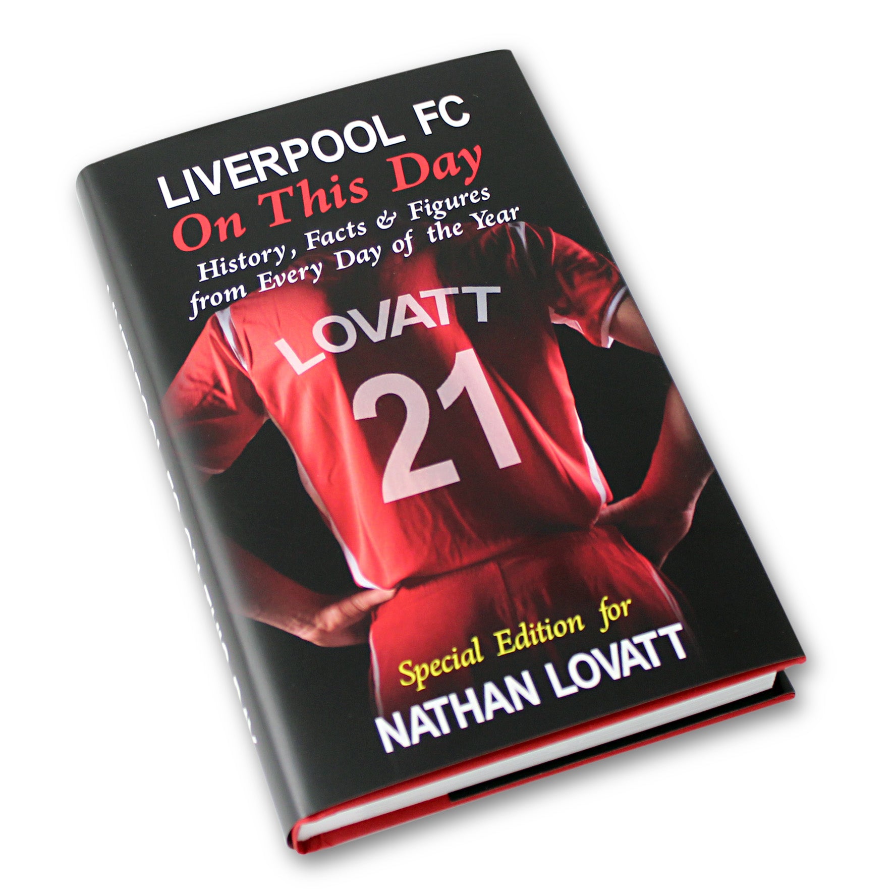 Personalised Liverpool On This Day Book - MK&JD Gifts