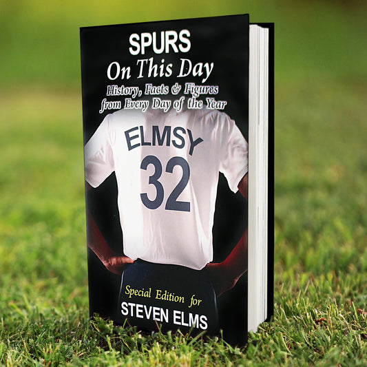 Personalised Spurs On This Day Book - MK&JD Gifts
