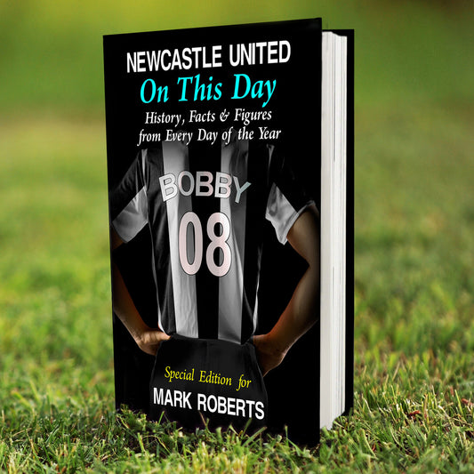 Personalised Newcastle on this Day Book - MK&JD Gifts
