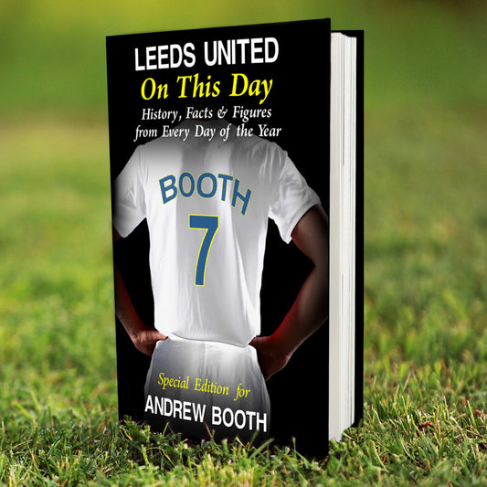 Personalised Leeds on this Day Book - MK&JD Gifts