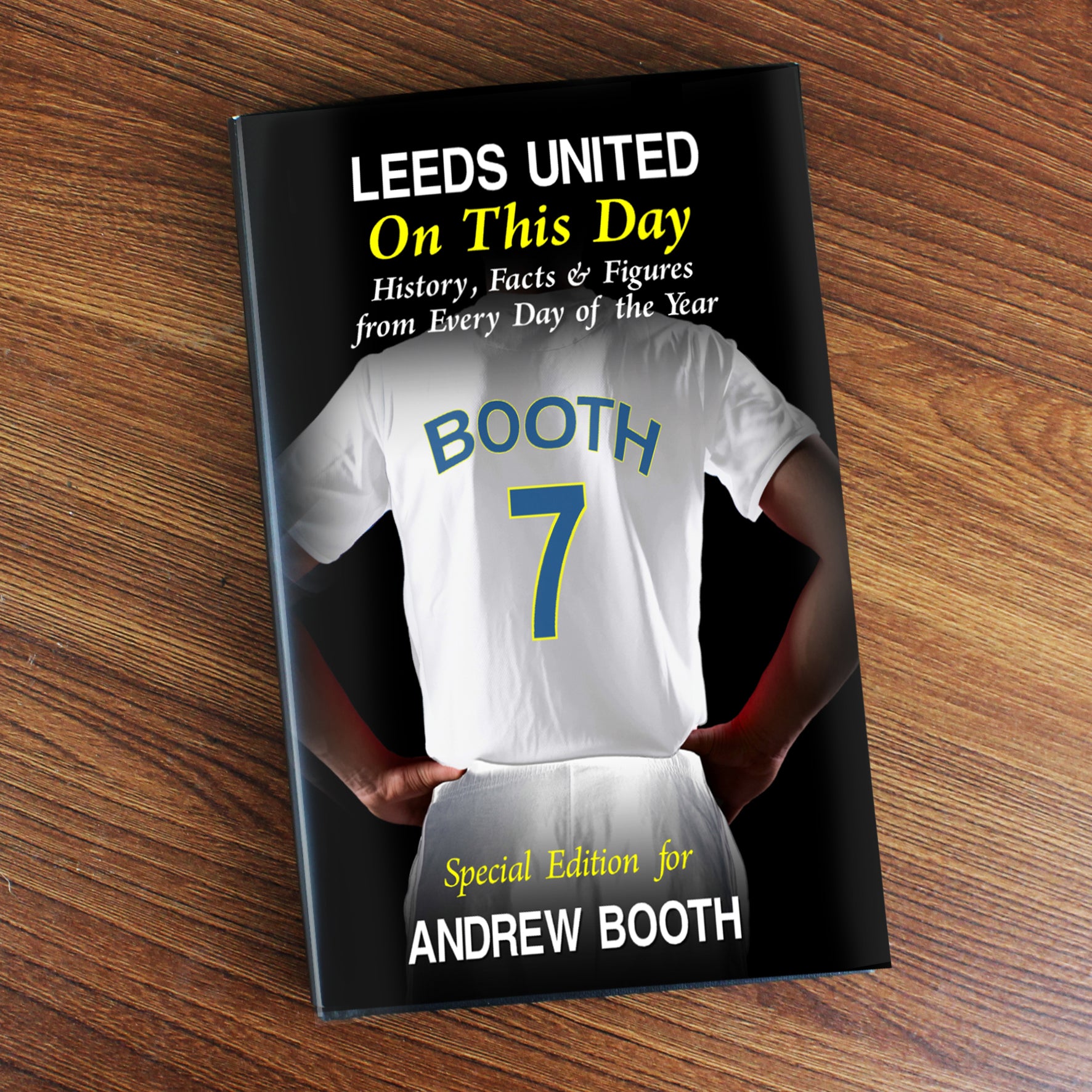 Personalised Leeds on this Day Book - MK&JD Gifts