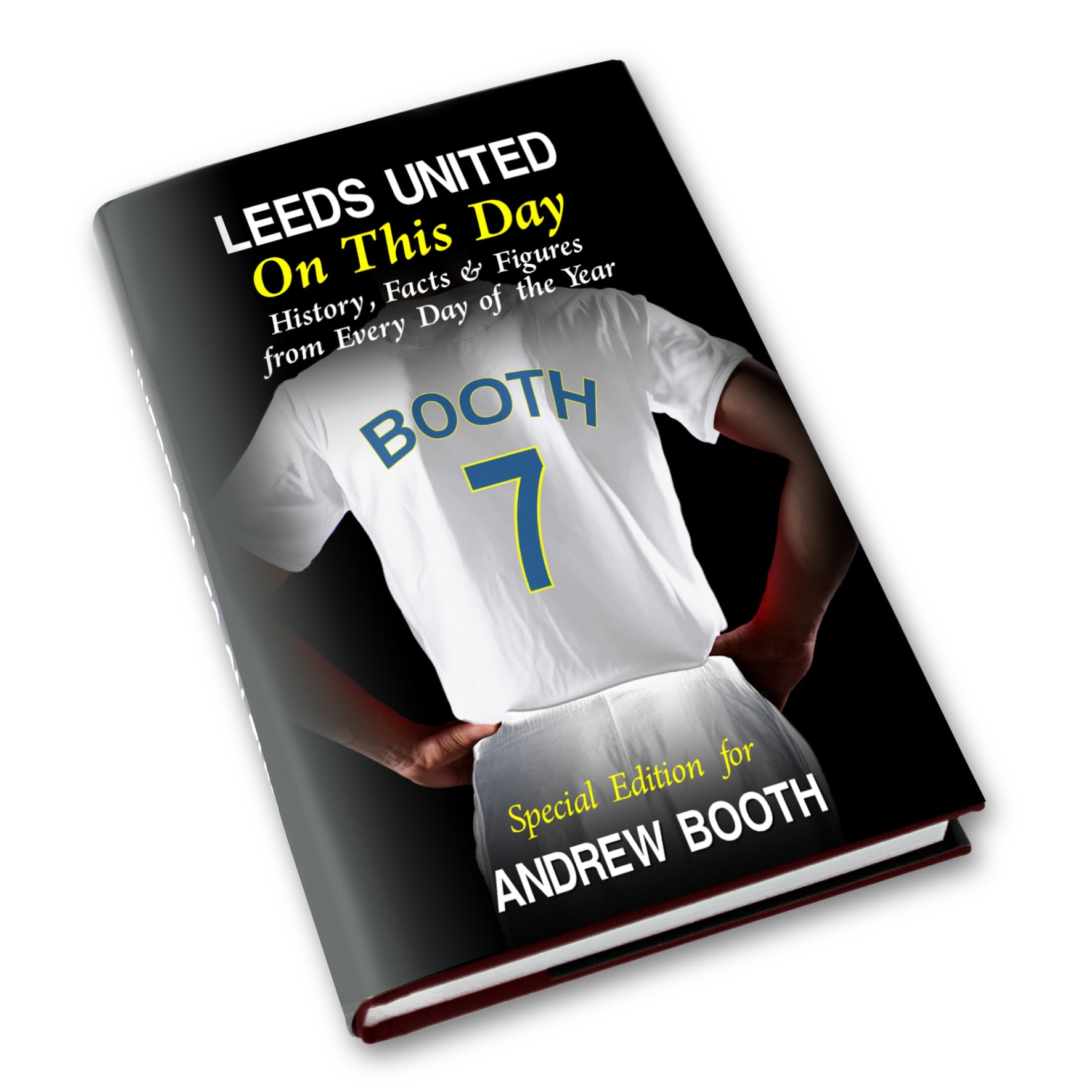 Personalised Leeds on this Day Book - MK&JD Gifts