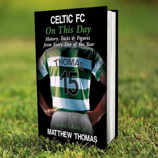 Personalised Celtic on this Day Book - MK&JD Gifts