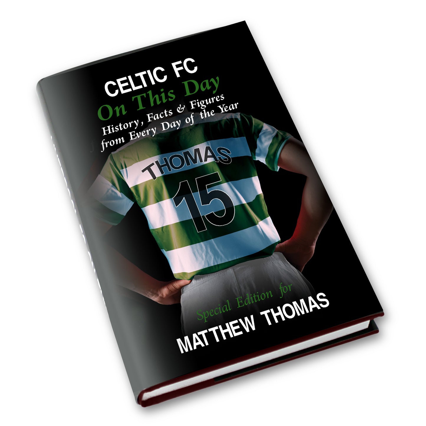 Personalised Celtic on this Day Book - MK&JD Gifts