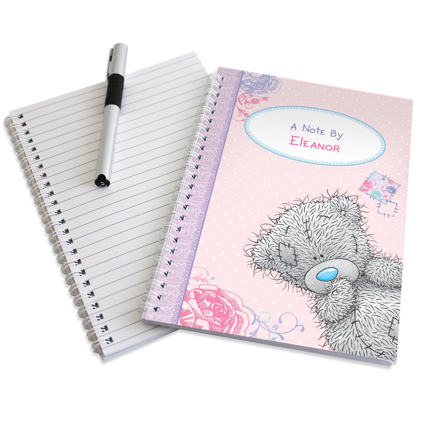 Personalised Me To You Girls A5 Notebook - MK&JD Gifts
