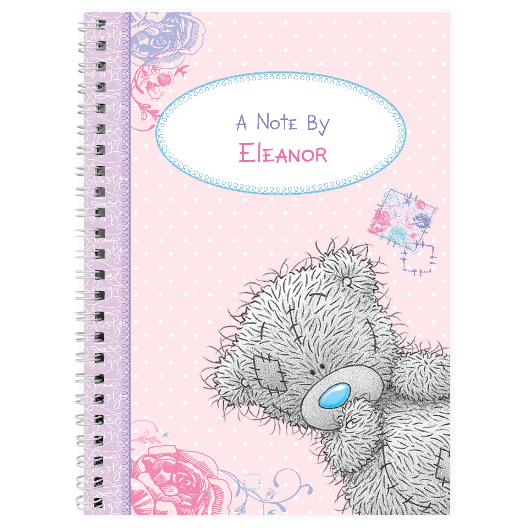 Personalised Me To You Girls A5 Notebook - MK&JD Gifts