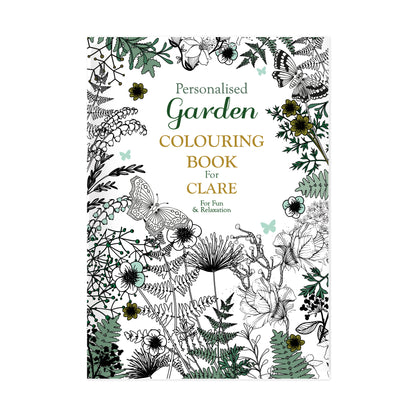 Personalised Gardening Colouring Book - MK&JD Gifts