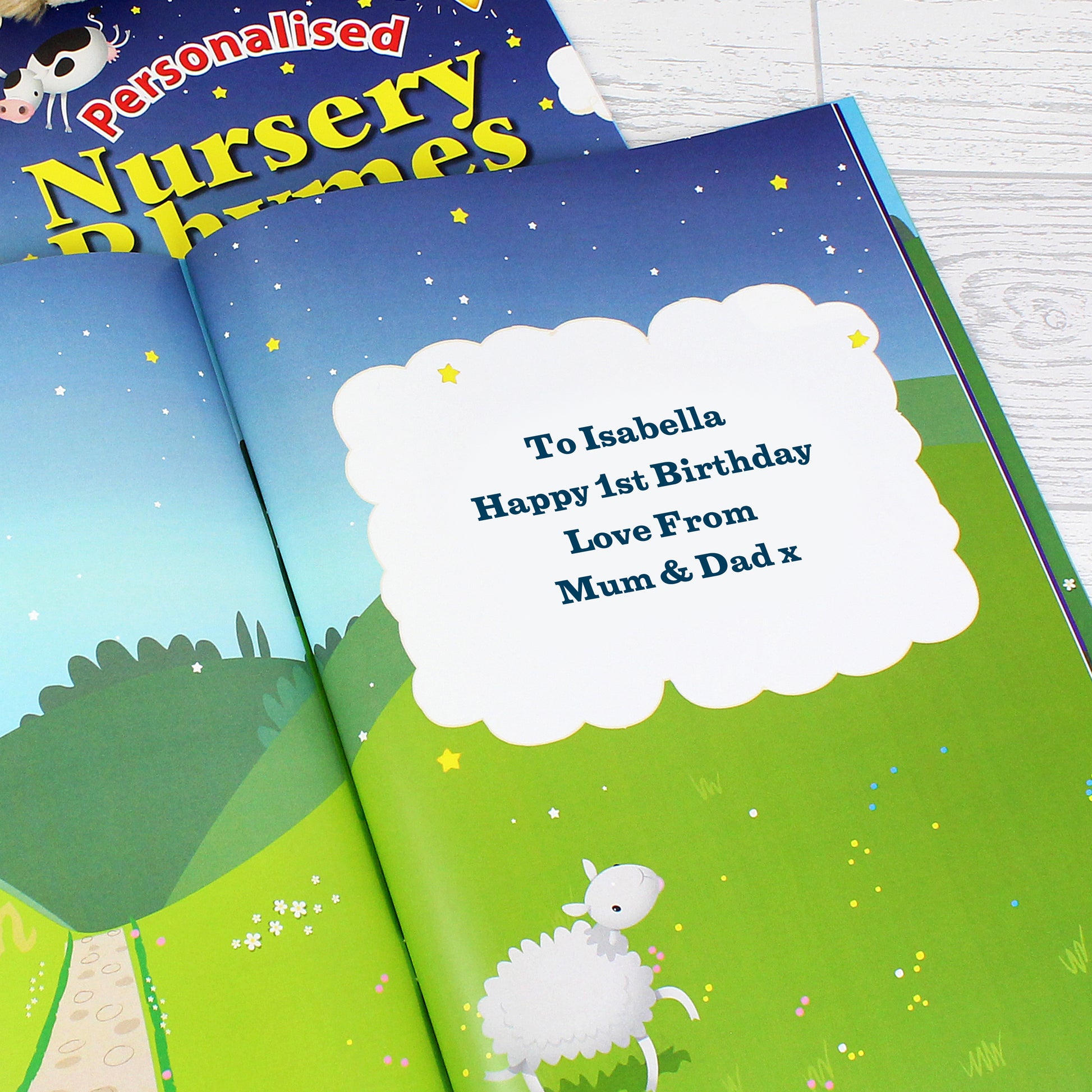 Personalised Nursery Rhyme Book - MK&JD Gifts
