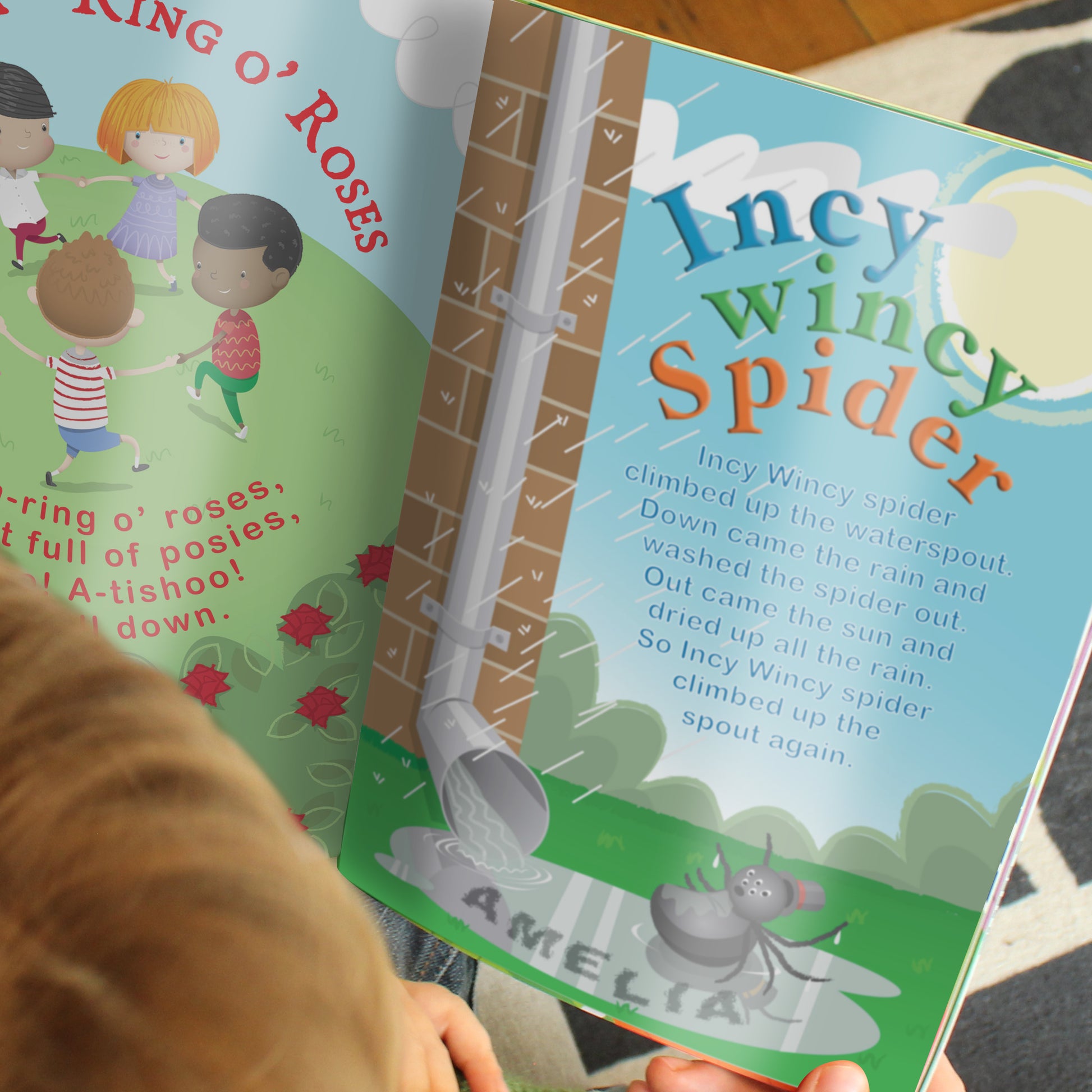 Personalised Nursery Rhyme Book - MK&JD Gifts