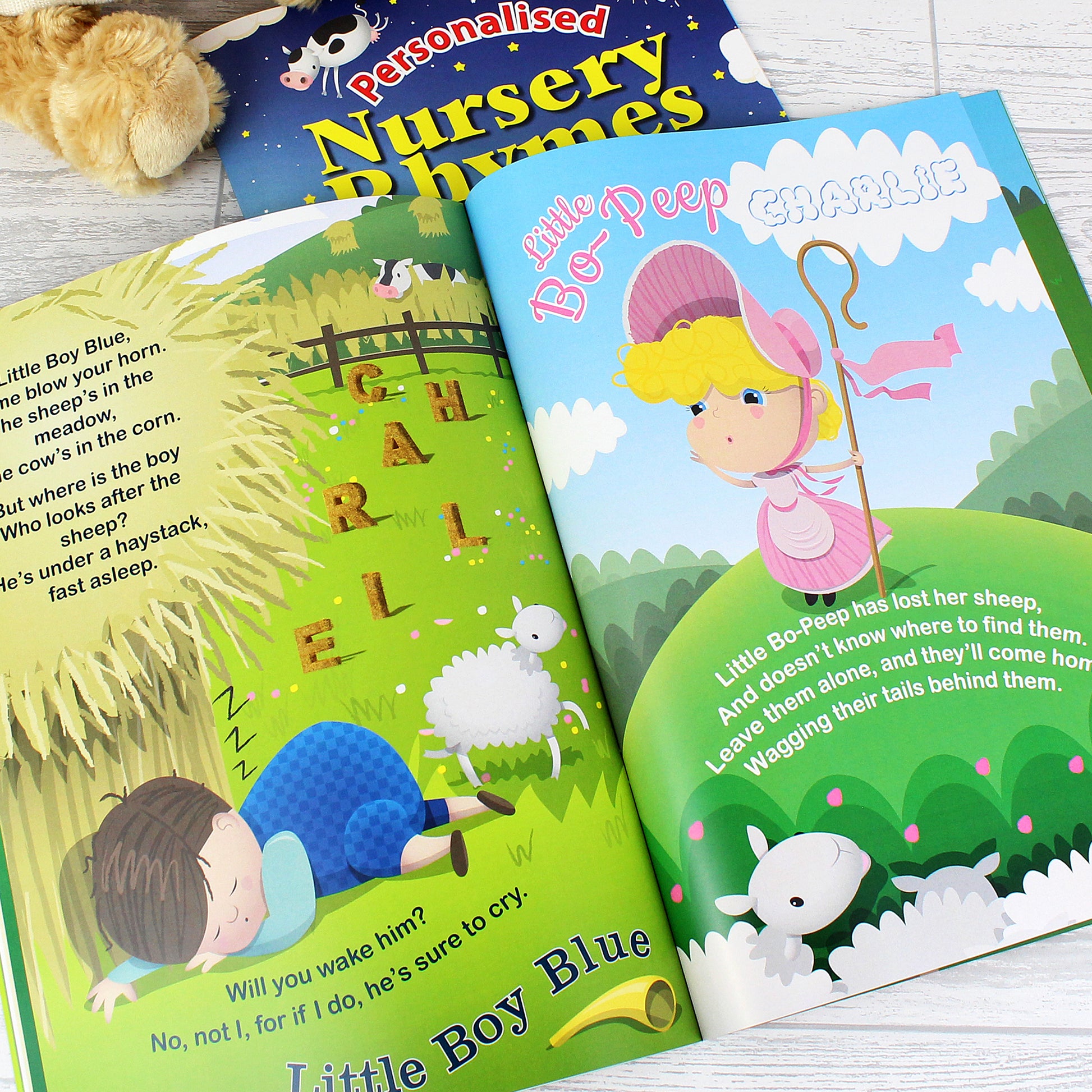 Personalised Nursery Rhyme Book - MK&JD Gifts