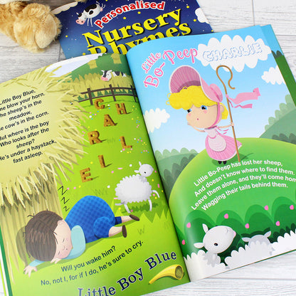 Personalised Nursery Rhyme Book - MK&JD Gifts