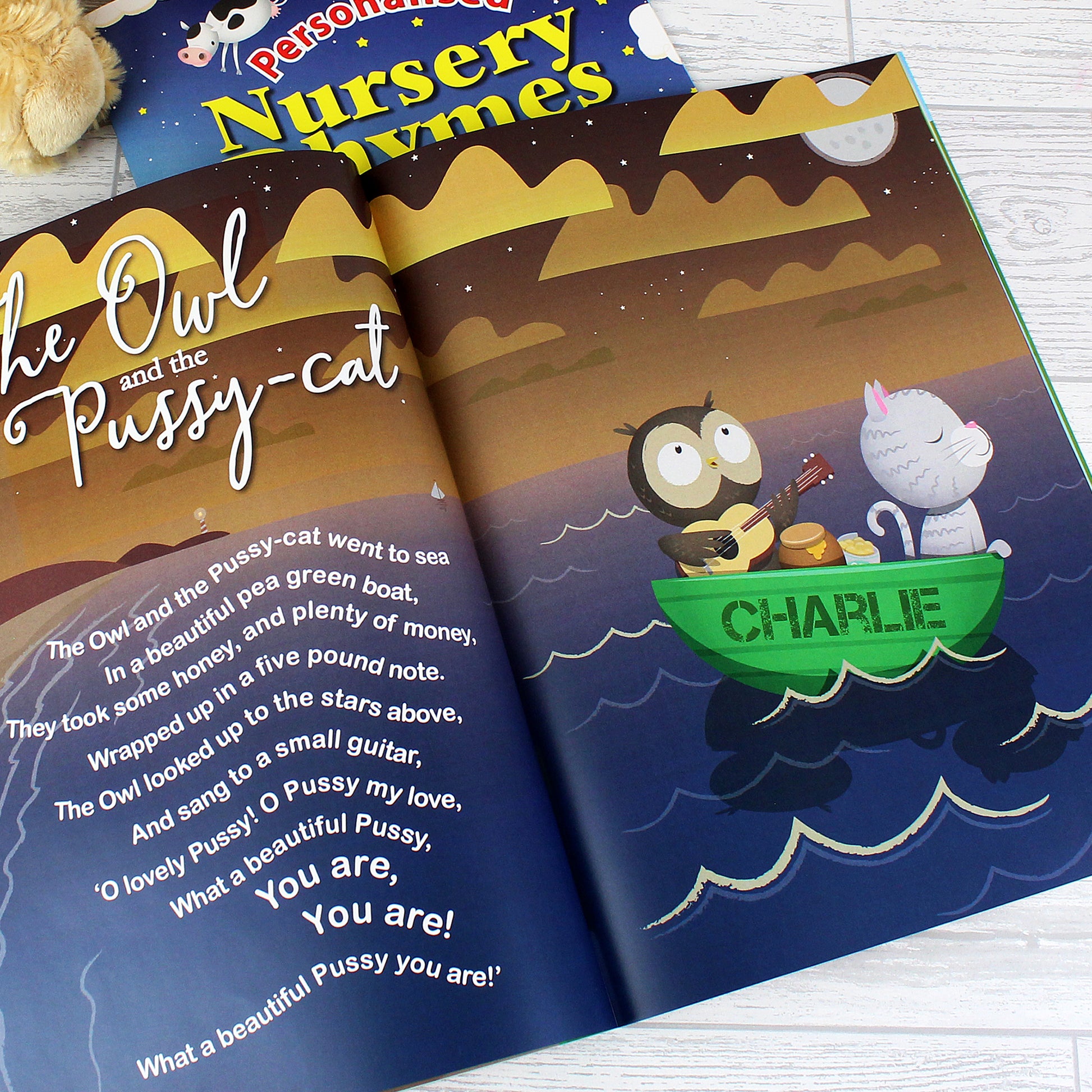 Personalised Nursery Rhyme Book - MK&JD Gifts