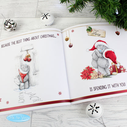 Personalised Me to You The One I Love at Christmas Poem Book - MK&JD Gifts