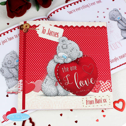 Personalised Me to You The One I Love Poem Book - MK&JD Gifts