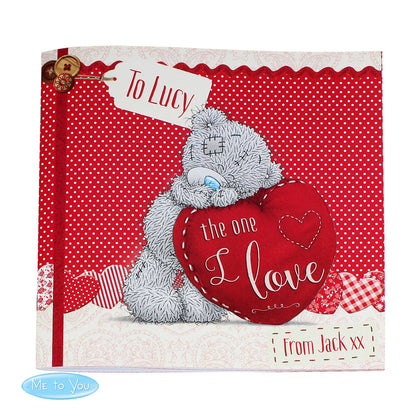 Personalised Me to You The One I Love Poem Book - MK&JD Gifts