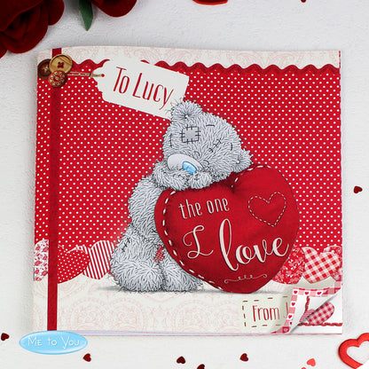 Personalised Me to You The One I Love Poem Book - MK&JD Gifts