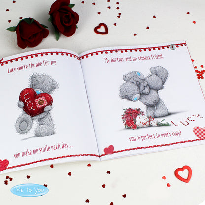 Personalised Me to You The One I Love Poem Book - MK&JD Gifts