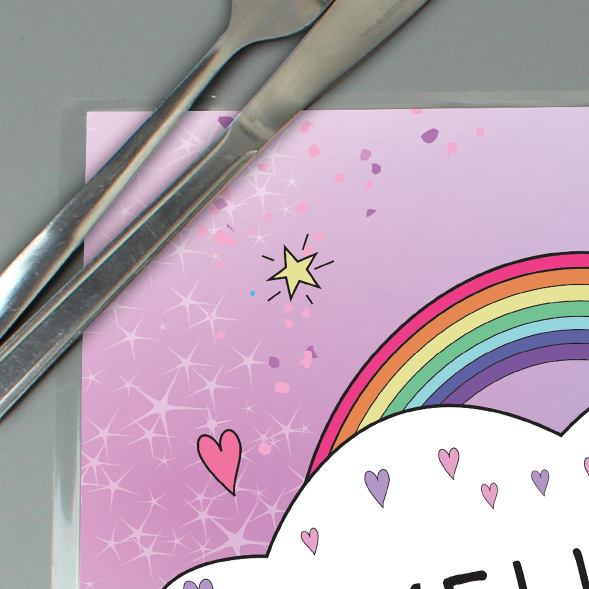 Personalised Unicorn Placemat - MK&JD Gifts