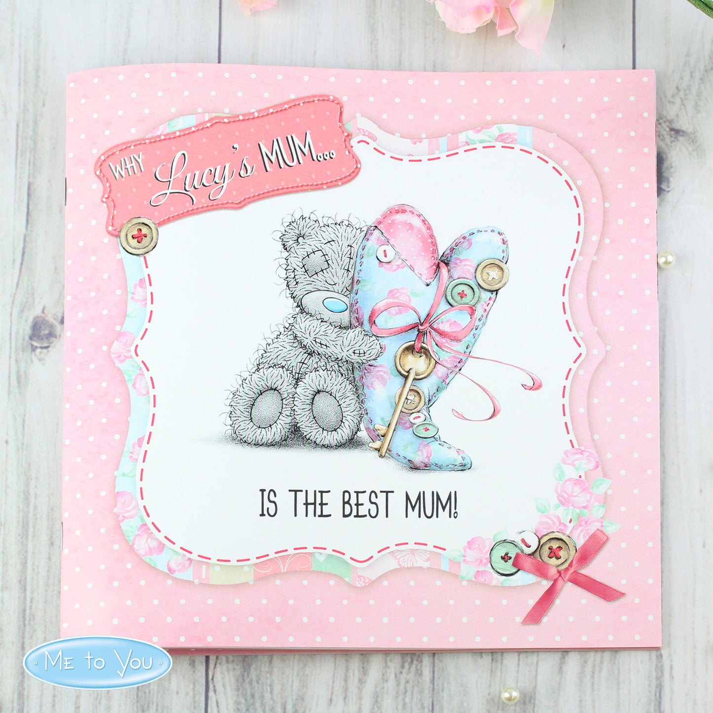 Personalised Me to You Mum Nan Grandma Poem Book - MK&JD Gifts